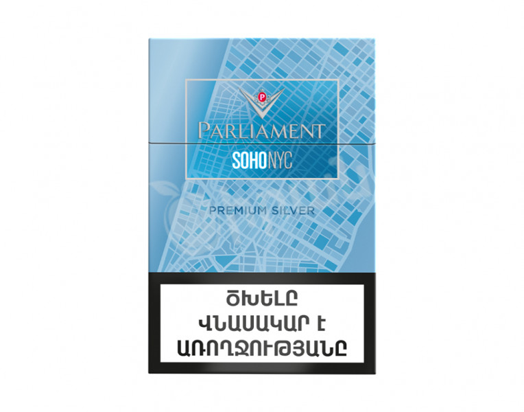 Cigarette Premium silver Parliament Soho