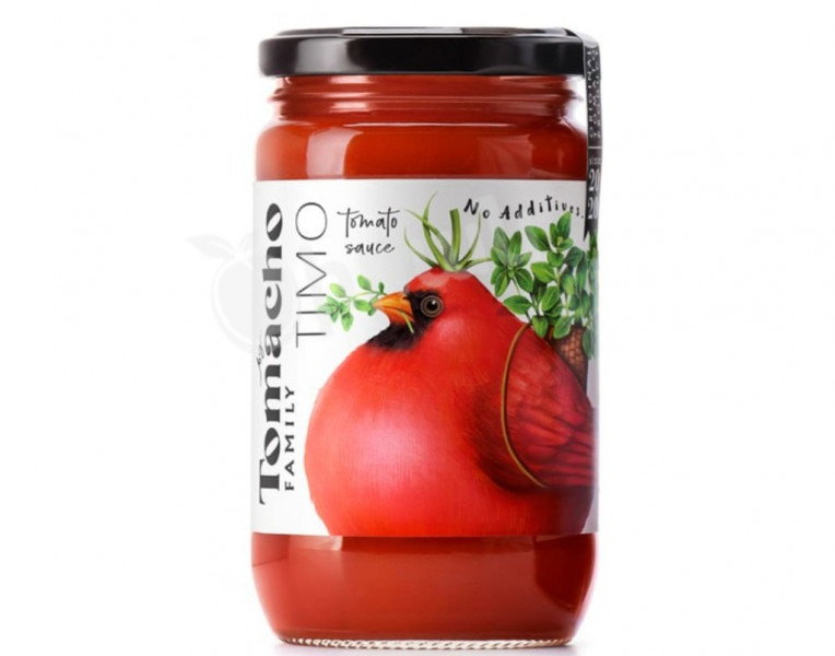 Tomato sauce Tomacho family Basilico