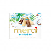 Assorted candy set with coconut Merci