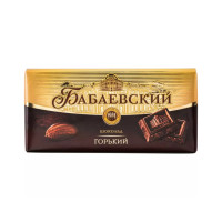 Chocolate bar bitter Бабаевский