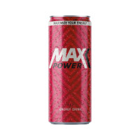 Energetic drink red Max Power