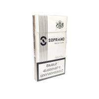 Cigarettes special silver super slims Soprano