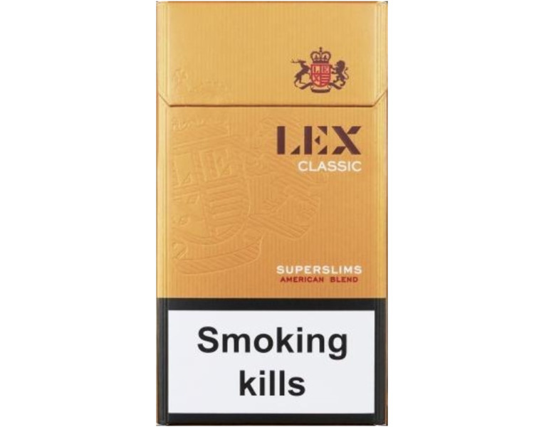 Cigarettes classic super slims Lex