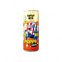 Highly carbonated drink Poppy corn Crazy Mix