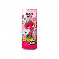 Ըմպելիք գազավորված  Straw Baby Crazy Mix