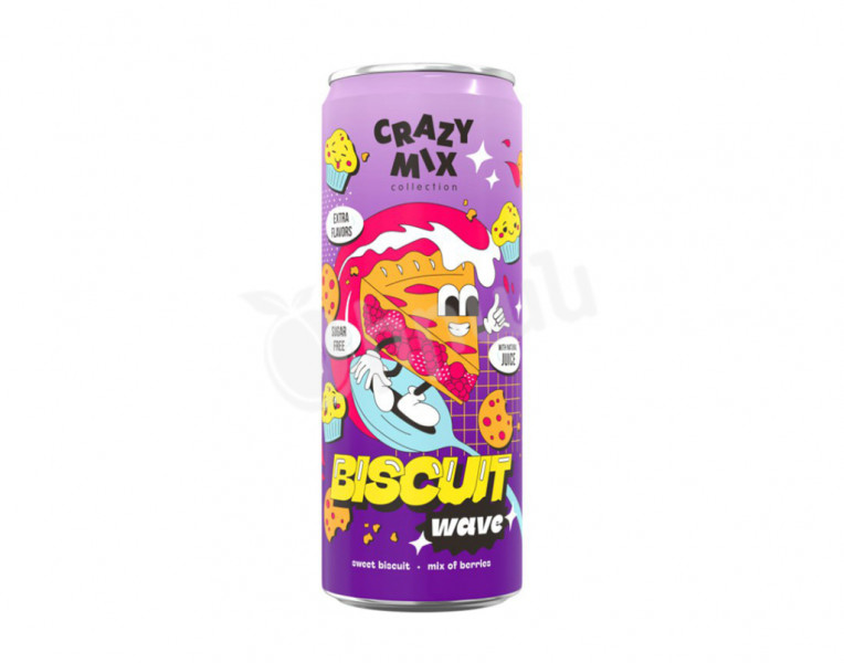 Напиток сильногазированный Biscuit wave Crazy Mix