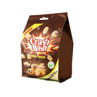 Crispy snacks with chocolate brauni flavor Crash Bash Essen