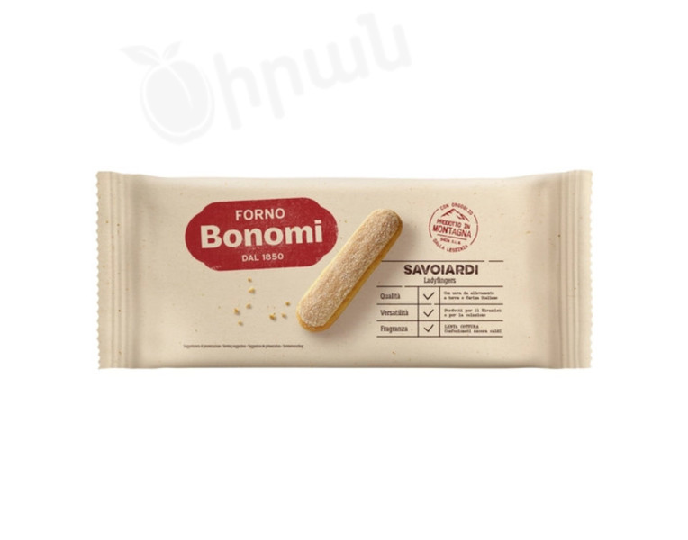 Sugar cookies Savoiardi Forno Bonomi