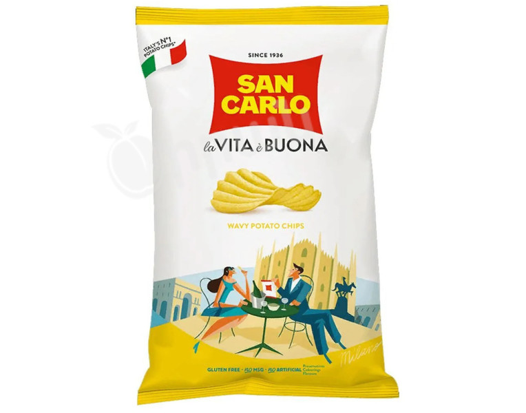 Chips wavy San Carlo