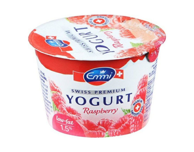 Йогурт 1,5% малина Emmi