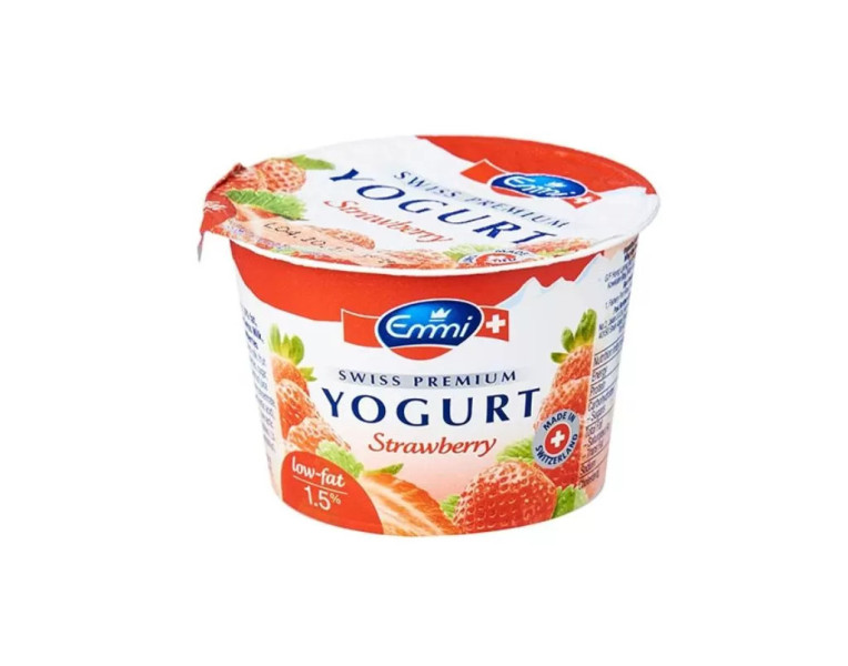Йогурт клубника Emmi