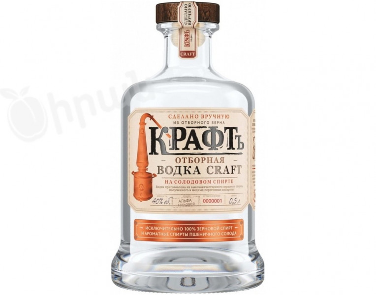 Vodka selected Крафтъ