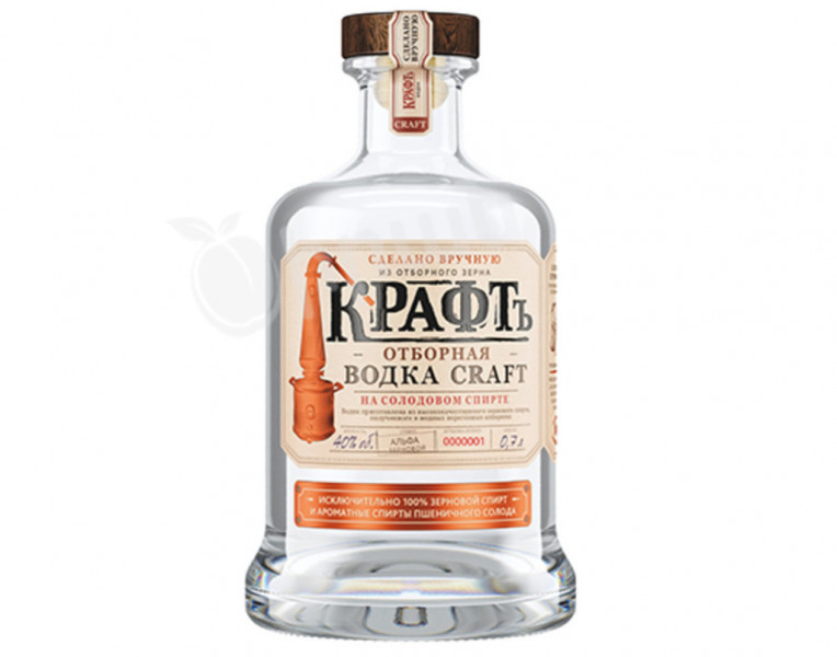 Vodka selected Крафтъ