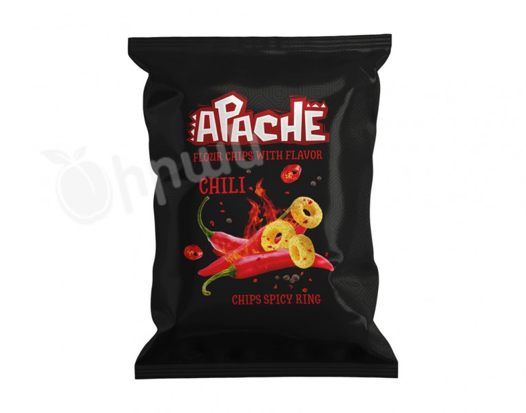 Flour chips with pepper flavor Apache