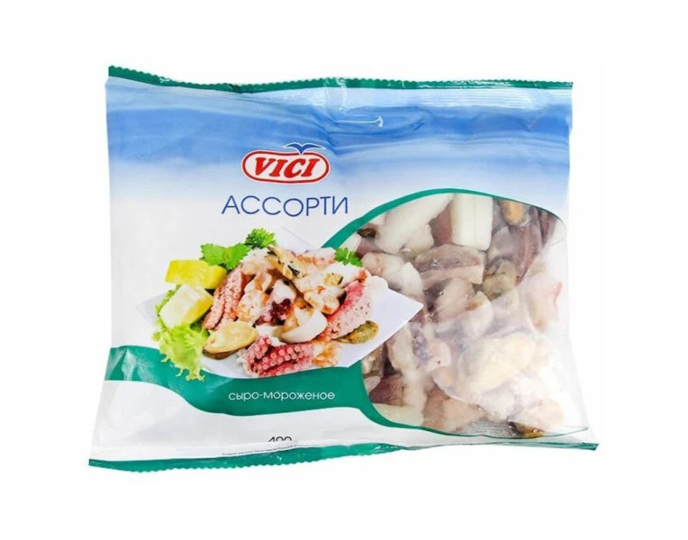 Assorted boiled-frozen seafood Vici