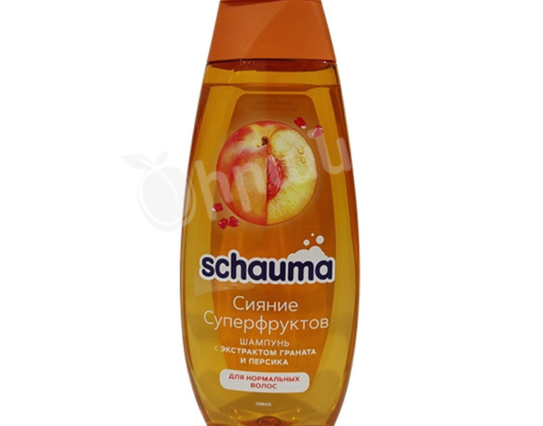 Shampoo with pomegranate and peach extract Schauma