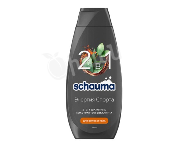 Shampoo with eucalyptus extract 2 in 1 Schauma