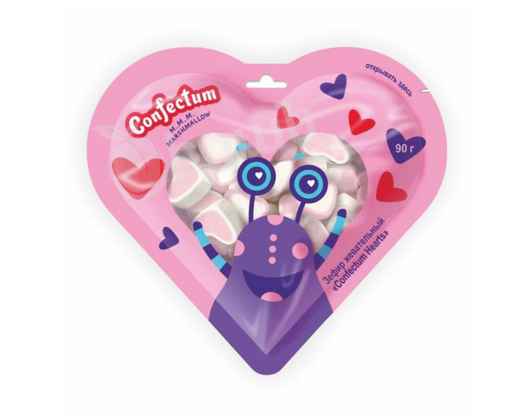 Marshmallow heart Confectum