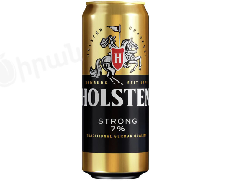 Beer Strong light Holsten