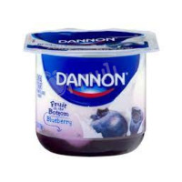 Yoghurt blueberry Danone