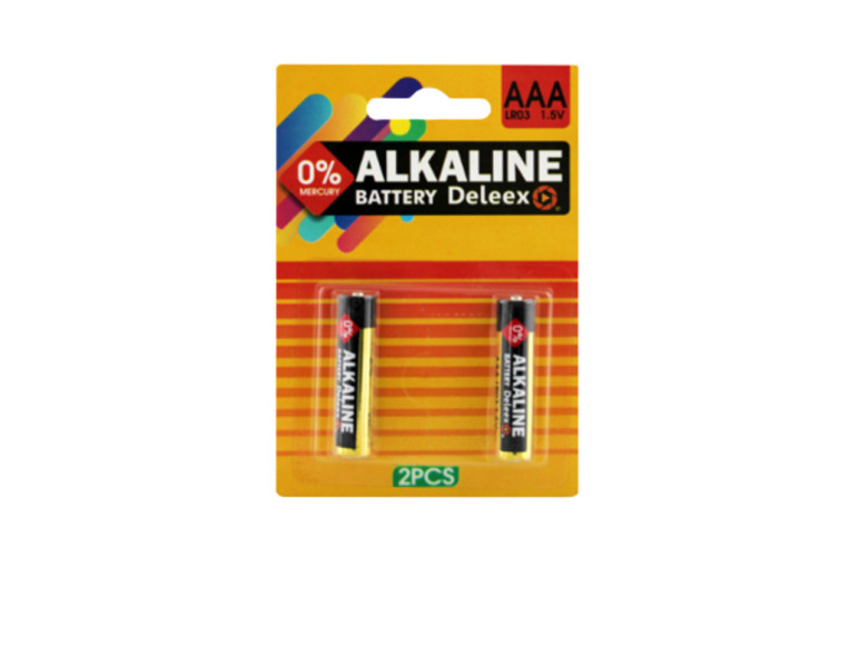 Battery alkaline AAA Deleex
