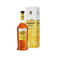 Armenian cognac with honey flavor Ararat