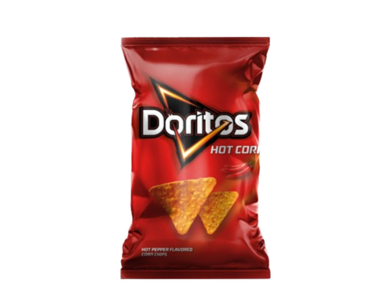 Corn chips spicy Doritos