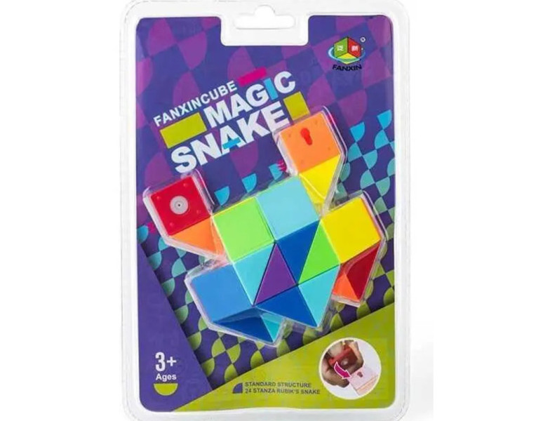 Rubik's cube snake