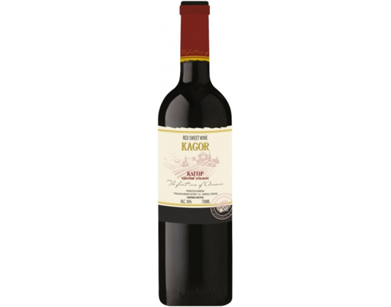Wine red fortified Kagor Proshyan