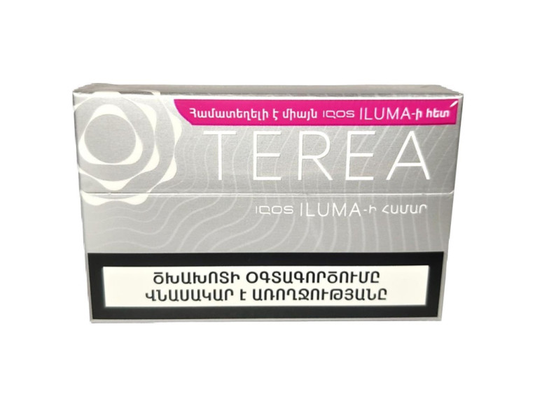 Տաքացվող ծխախոտի գլանակներ IQOS Iluma-ի համար սիլվեր Terea