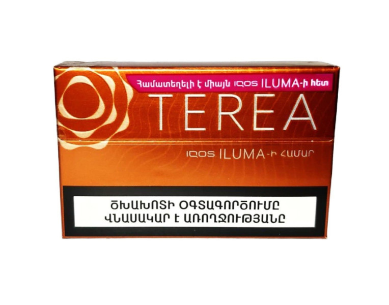 Нагреваемые табачные стики для IQOS Iluma амбер Terea