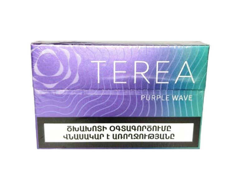 Heated tobacco sticks IQ Purple Wave Terea