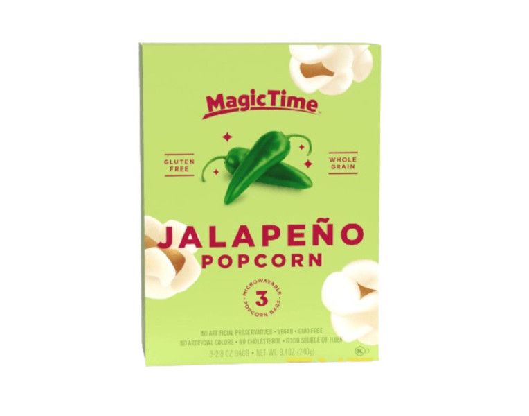 Popcorn with jalapeno 3 package Magic Time