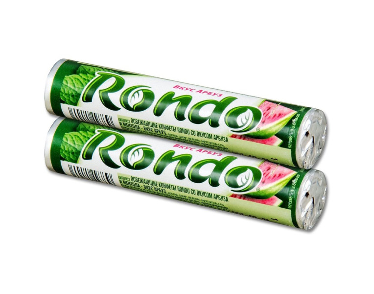 Refreshing sweets with watermelon flavor Rondo