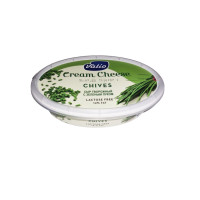 Curd cheese with green onions Chives Valio