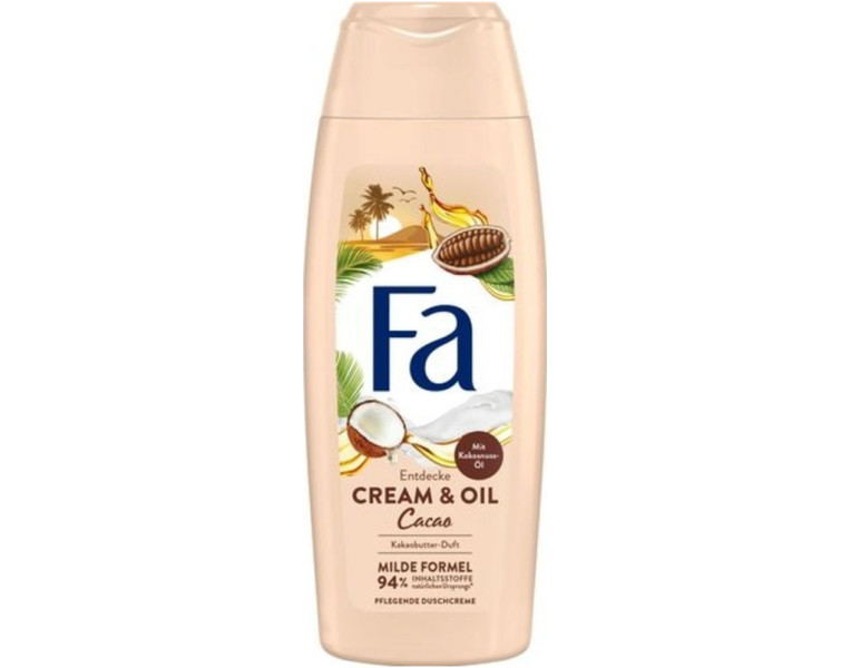 Shower gel Cocoa Cream and Oil Fa