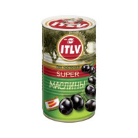 Черные маслины без косточек ITLV
