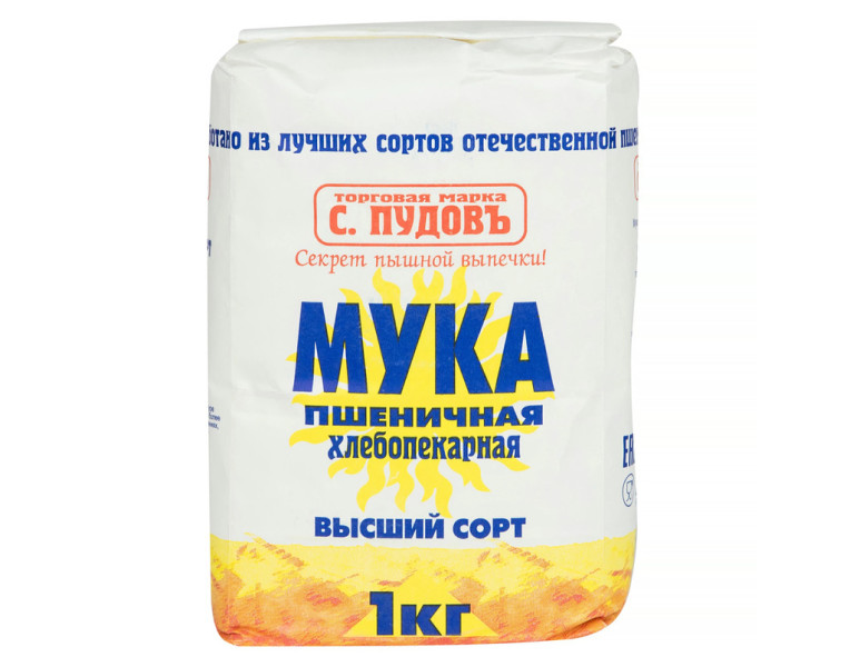 Wheat flour for baking С.Пудовь