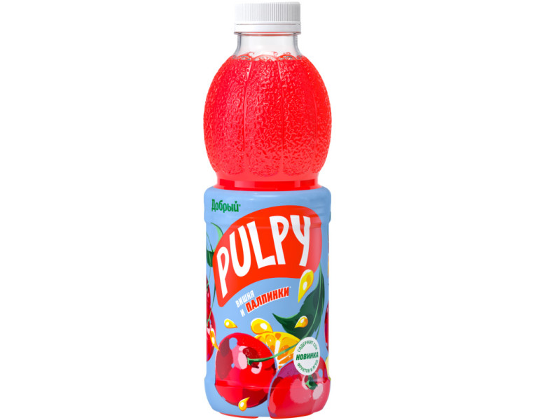 Juice drink cherry Pulpy Добрый