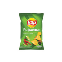 Chips ribbed chili and lime Lay’s