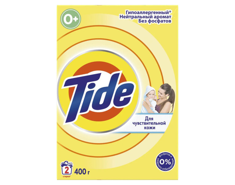 Стиральный порошок для чувствительной кожи 0+ Tide