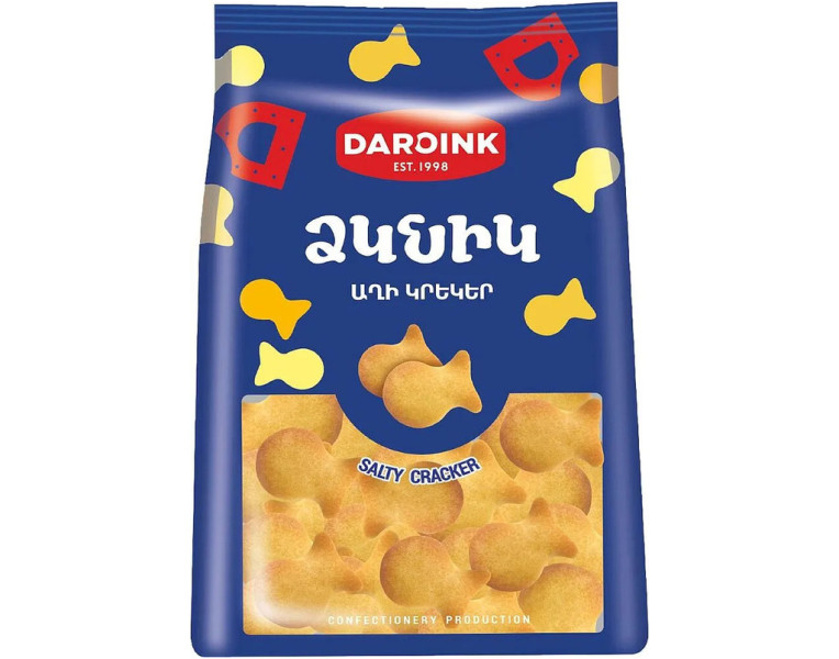 Salted fish cracker Daroink