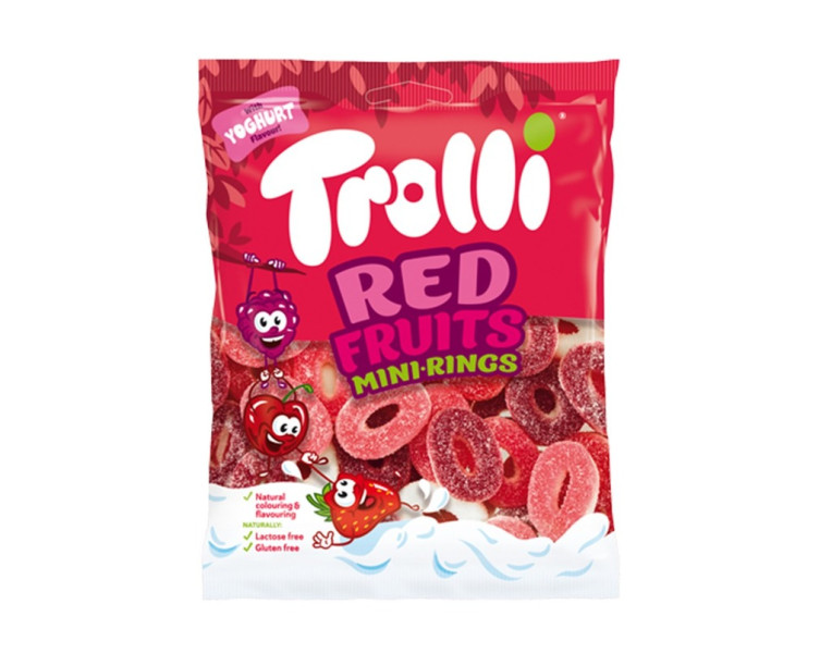 Jelly candies shape with yogurt flavor Trolli