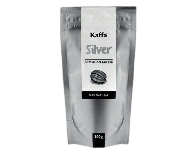 Ground coffee robusta silver Kaffa