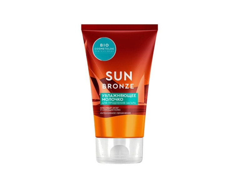 Увлажняющее молочко sun bronze Bio cosmetolog