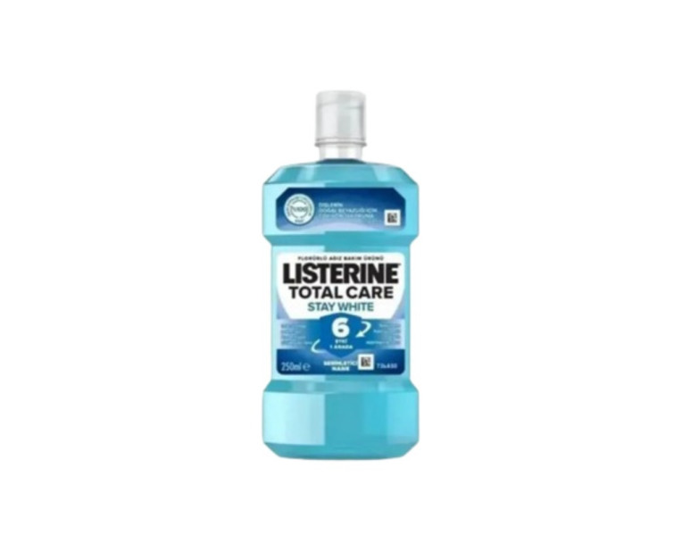 Mouthwash Total Care Stay White Listerine