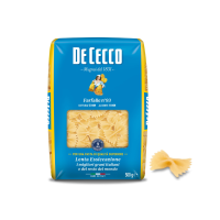 Pasta De Cecco bows durum wheat Farfalle N93