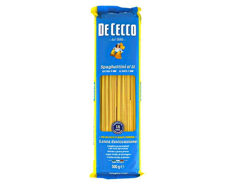 Pasta durum wheat Spaghetti N11 De Cecco