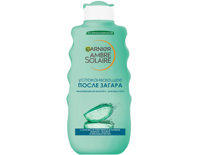 After sun soothing milk with aloe vera Garnier