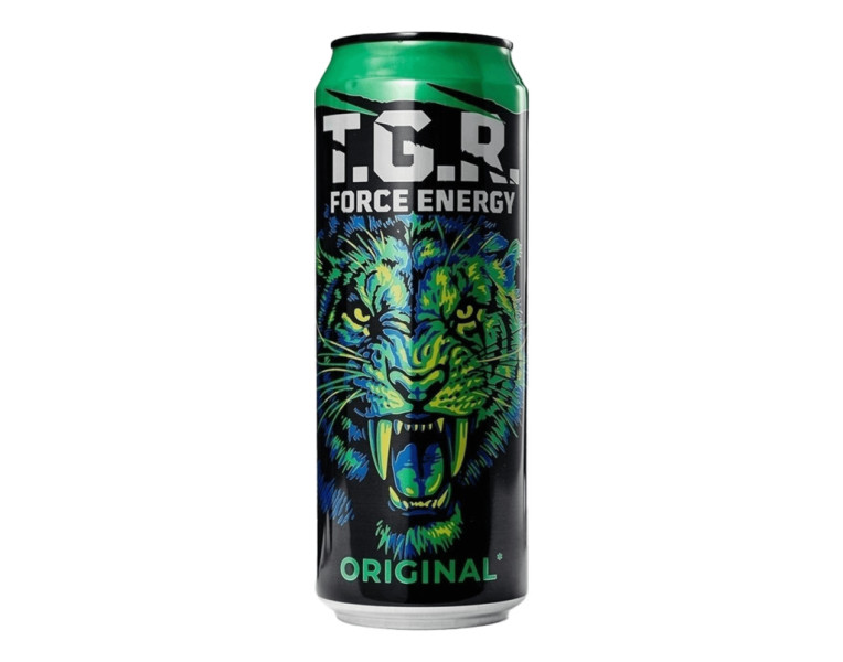 Non-alcoholic carbonated tonic drink Original T.G.R. Force Energy